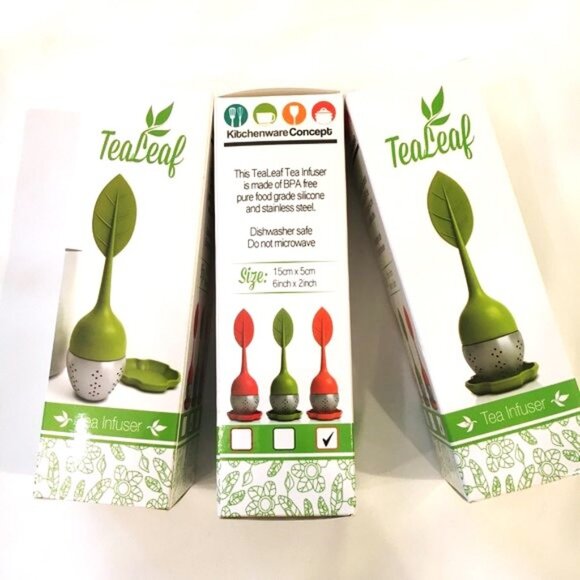 Tea + Tray Silicone & Stainless Steel Strainers Infusers Lot of 3 NWT - Picture 8 of 8